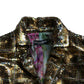 Dolce & Gabbana Multicolor Sequined Cropped Jacket