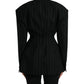 Dolce & Gabbana Elegant Striped Virgin Wool Blazer