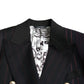 Dolce & Gabbana Elegant Striped Double Breasted Wool Blazer