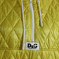 Dolce & Gabbana Radiant Yellow Hooded Jacket