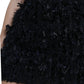 Dolce & Gabbana Elegant Textured High Waist Mini Skirt