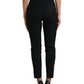 Dolce & Gabbana Elegant High Waist Tapered Wool Pants