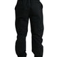 Dolce & Gabbana Elegant Casual Black Straight Pants