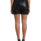 Dolce & Gabbana Elegant High-Waist Embellished Shorts