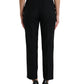 Dolce & Gabbana Elegant High Waist Wool Pants