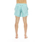 Bikkembergs Light Blue Polyester Men Swim Shorts