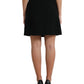 Dolce & Gabbana Elegant High-Waist A-Line Mini Skirt