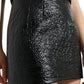 Dolce & Gabbana Elegant High Waist Mini Skirt