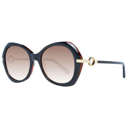 Omega Black Women Sunglasses