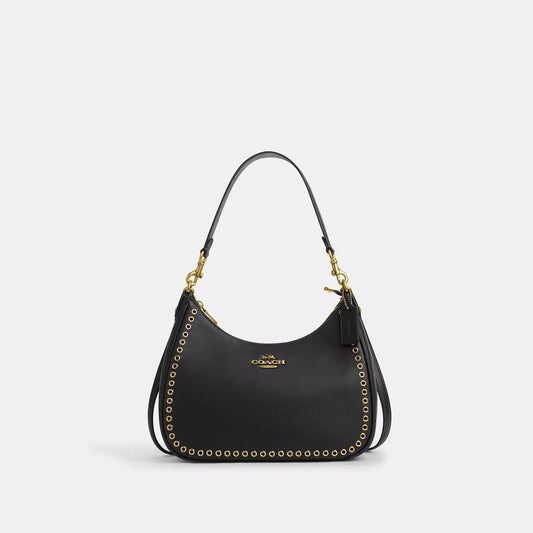 Teri Hobo Bag With Grommets