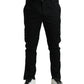 Dolce & Gabbana Elegant Skinny Cotton Stretch Joggers