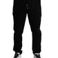 Dolce & Gabbana Elegant Black Cotton Blend Jogger Pants