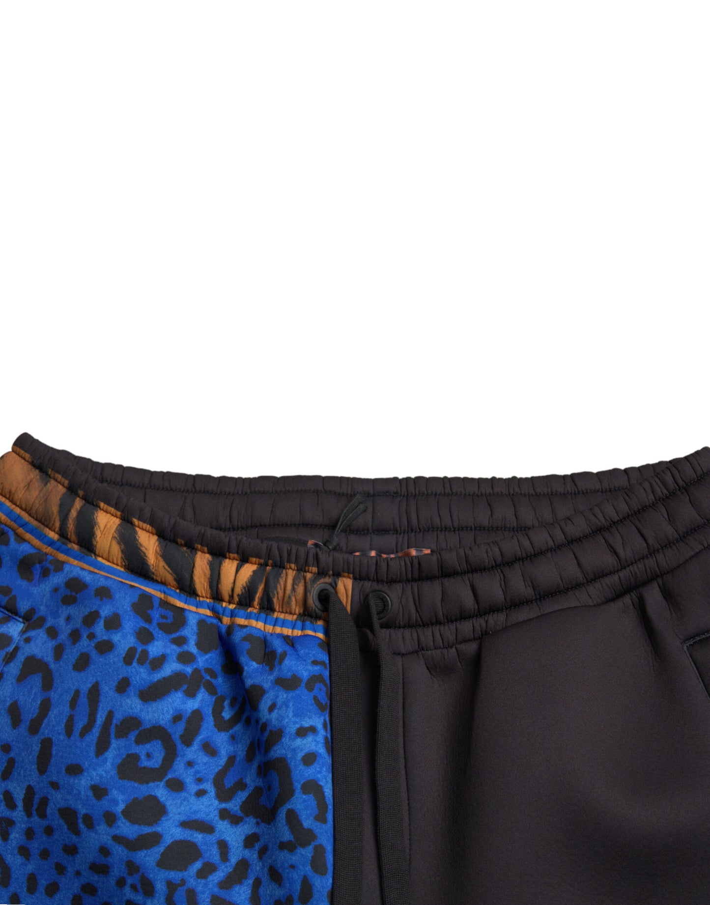 Dolce & Gabbana Elegant Tiger Print Joggers