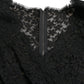 Dolce & Gabbana Elegant Black Floral Lace Sheath Mini Dress