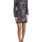 Dolce & Gabbana Floral Sheath Mini Dress Elegance