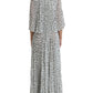 Dolce & Gabbana Elegant Polka Dots Maxi Dress