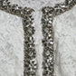 Dolce & Gabbana Elegant White Shift Dress with Crystal Embellishment