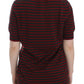 Dolce & Gabbana Elegant Striped Cashmere Crewneck Sweater