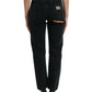 Dolce & Gabbana Elegant High-Waist Black Stretch Jeans