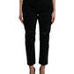 Dolce & Gabbana Elegant High Waist Black Stretch Jeans