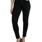 Dolce & Gabbana Chic Black Mid-Waist Stretch Jeans