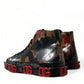 Dolce & Gabbana Chic Multicolor High-Top Sneakers