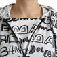 Dolce & Gabbana Chic Hooded Logo Print Blouson Tee