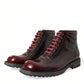 Dolce & Gabbana Dapper Dual-Tone Leather Ankle Boots