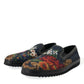 Dolce & Gabbana Elegant Multicolor Floral Loafers