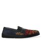 Dolce & Gabbana Elegant Multicolor Floral Loafers