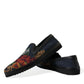 Dolce & Gabbana Elegant Multicolor Floral Loafers