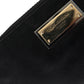 Dolce & Gabbana Elegant Black Nylon & Leather Pouch