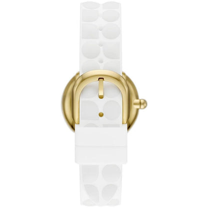 Women's Mini Park Row White Silicone Watch 28mm