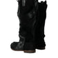 Dolce & Gabbana Opulent Gazelle Fur Mid Calf Boots