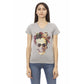 Trussardi Action Gray Cotton Women's Top