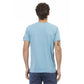 Trussardi Action Light Blue Cotton Men T-Shirt