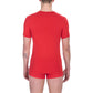 Bikkembergs Red Cotton Men T-Shirt