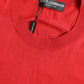 Dolce & Gabbana Silk Red Crew Neck Top