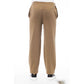 Alpha Studio Beige Linen Men Trouser