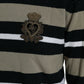 Dolce & Gabbana Elegant Striped Turtleneck Wool Sweater