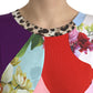 Dolce & Gabbana Multicolor Cotton Silk Patchwork Blouse