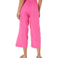 Wide Leg Tie Front Pants