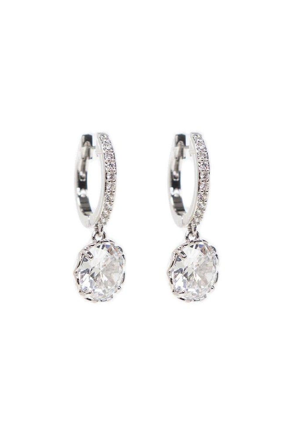 Kate Spade That Sparkle Pavé Mini Hoop Earrings