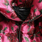 Dolce & Gabbana Elegant Rose Print Quilted Jacket