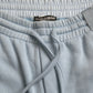 Dolce & Gabbana Elegant Light Blue Cotton Blend Joggers