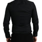 Dolce & Gabbana Elegant Black Slim Fit Italian Dress Shirt