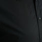 Dolce & Gabbana Sleek Black Slim Fit Italian Dress Shirt