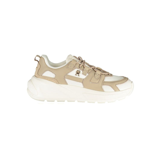 Tommy Hilfiger White Polyethylene Women Sneaker