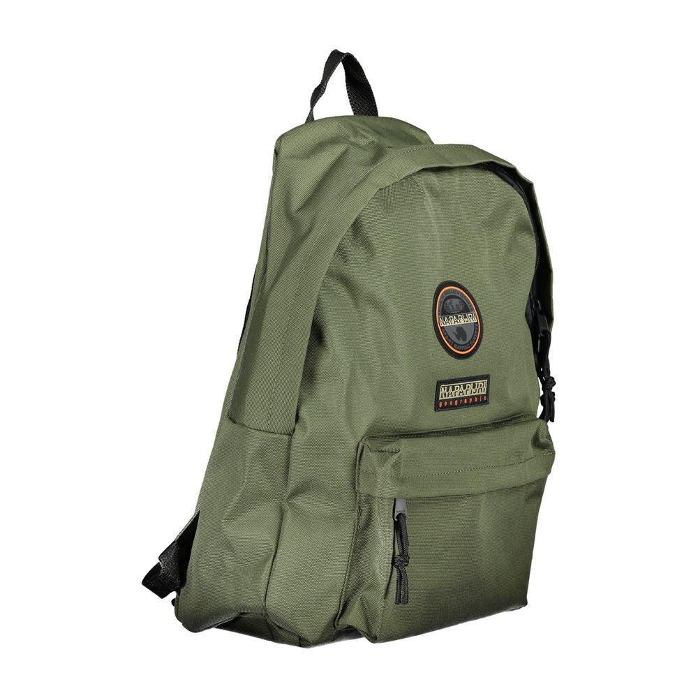 Napapijri Green Cotton Men Backpack