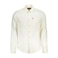 Napapijri White Cotton Men Shirt